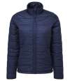 PR819 Premier Ladies Recyclight® Padded Jacket Navy colour image